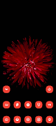 Adaptive Red - Icon Pack الملصق