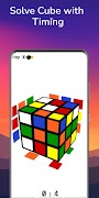 Rubik's Cube Solver - 3D Cube ảnh chụp màn hình 6