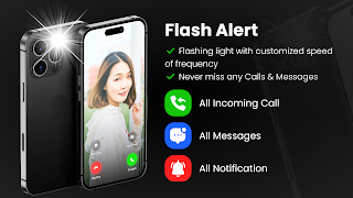 Flash Alert - Flashlight App постер