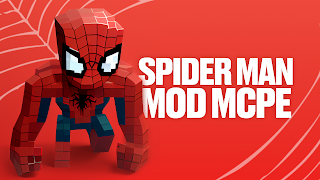 Spider Man Minecraft Mod 海報