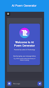 AI Poem Generator plakat