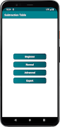 Subtraction Tables - Maths screenshot 1