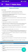 Class 11 Maths Notes Ekran Görüntüsü 2