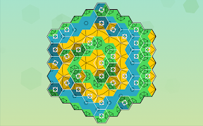 Aurora Hex - Pattern Puzzles تصوير الشاشة 6