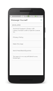 Message Yourself screenshot 1