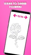 Draw Flowers Step By Step স্ক্রিনশট 3