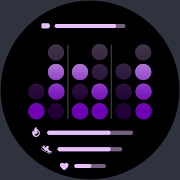 Binary Clock Elegant WatchFace স্ক্রিনশট 7