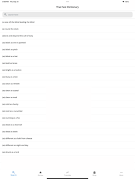 برنامه‌نما Thai Fast Dictionary عکس از صفحه