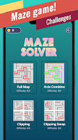 Maze Solver for Brain Training Affiche
