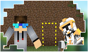 Camouflage Door для Minecraft poster