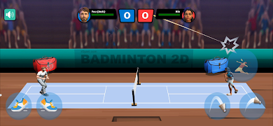 Badminton Legends captura de pantalla 4