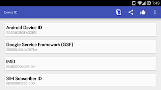 Device ID スクリーンショット 3