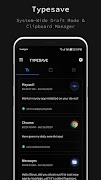 برنامه‌نما Typesave - System Draft Mode عکس از صفحه
