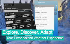 2 Schermata Weather Wise - Clock Widget