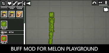 Buff Human Mod For melon capture d'écran 7