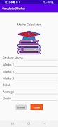 Easy Marks Calculator اسکرین شاٹ 1