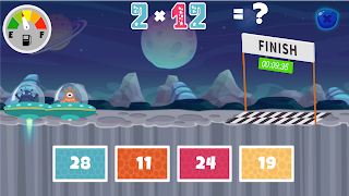 7 Schermata Fun Space Math Multiplication