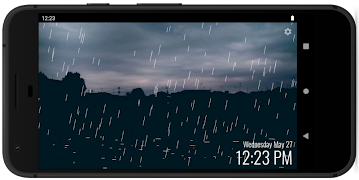 برنامه‌نما Rain Simulator عکس از صفحه