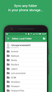 برنامه‌نما Autosync for Google Drive عکس از صفحه