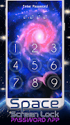 Uzay Kilit Ekranı Uygulaması Ekran Görüntüsü 5