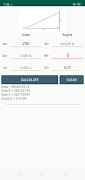 Triangle + Trigonometry + SinCosTan Calculator Pro স্ক্রিনশট 4