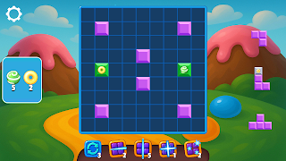 BlockPuzzle Wide - Candy Block स्क्रीनशॉट 1