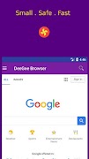 DeeGee Lite Browser screenshot 1