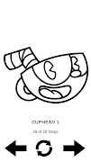 Как рисовать cuphead скриншот 7