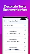 برنامه‌نما Fancy Text Generator عکس از صفحه