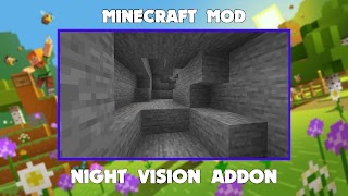 Night Vision Mod for Minecraft Ekran Görüntüsü 6