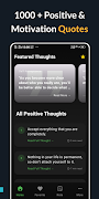 6 Schermata Positive Thoughts & Quotes