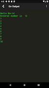 Go Programming Compiler Screenshot 1