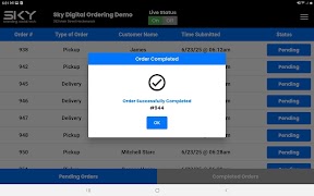 Sky Digital Ordering imagem de tela 5