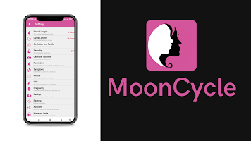MoonCycle - Period Calendar screenshot 2