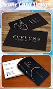 برنامه‌نما Name Card Design عکس از صفحه