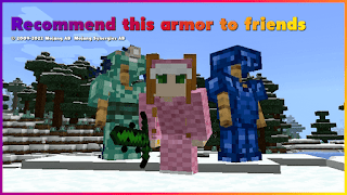 armor mod для mcpe 스크린샷 3