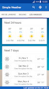 Simple Weather Forecast 截图 5