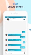 برنامهنما Sakura School Fake Video Call عکس از صفحه