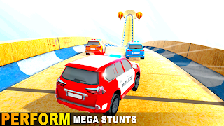 Mega Ramp Polizeiauto Stunt 20 Screenshot 3