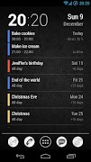 2 Schermata Neat Calendar Widget