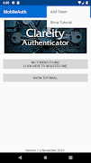 برنامه‌نما Clareity Authenticator عکس از صفحه