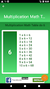 Tabuada para Estudantes imagem de tela 4