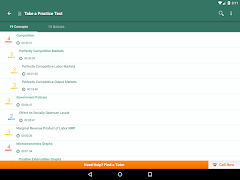 برنامه‌نما AP Microeconomics Practice عکس از صفحه