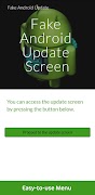 برنامه‌نما Android Fake Update Screen عکس از صفحه