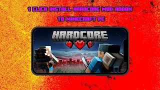 Hardcore Mod Addon Minecraft Cartaz