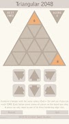 Triangular 2048 - Logic Puzzle الملصق