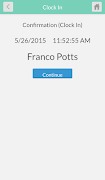 TimeClock Plus v7 MobileClock скриншот 5