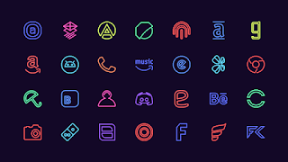 8Pix Icon Pack تصوير الشاشة 1