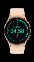 Simple Neon Watch Face screenshot 1