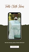 Table Cloth Design Ideas screenshot 6